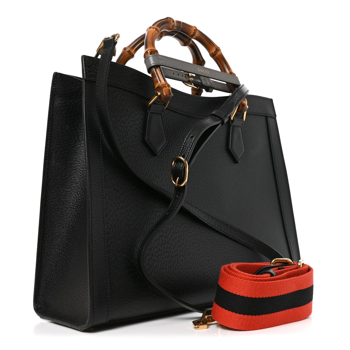 Medium Calfskin Tote Bag - Red