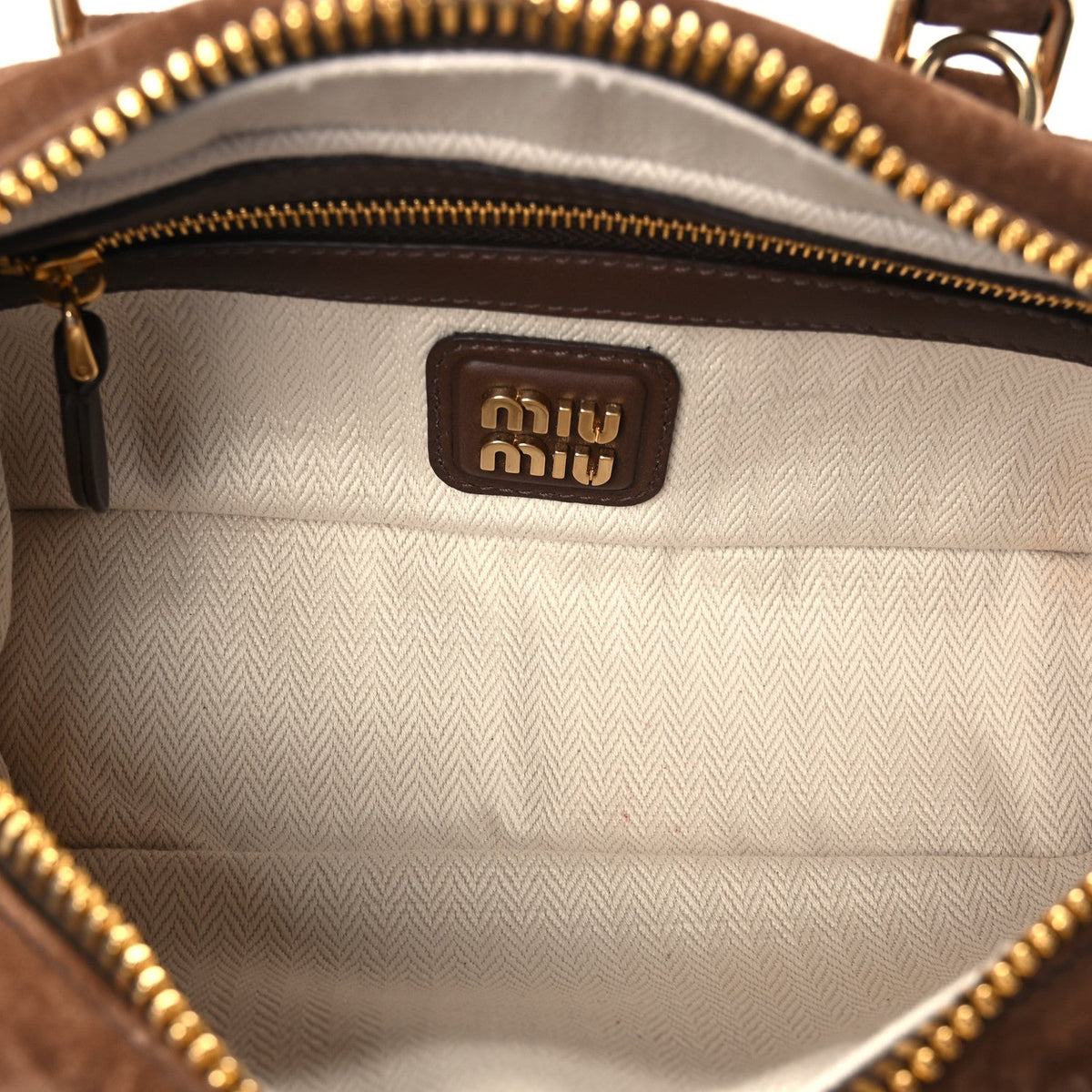 Suede Handbag
