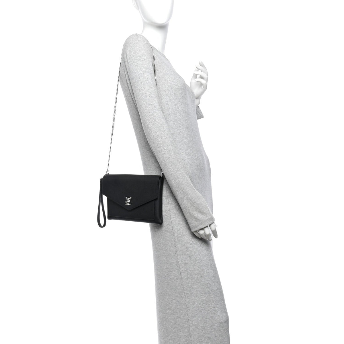 Calfskin Handbag - Black