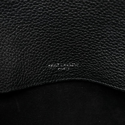 Small Calfskin Handbag - Black