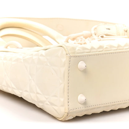 Small Calfskin Handbag - White