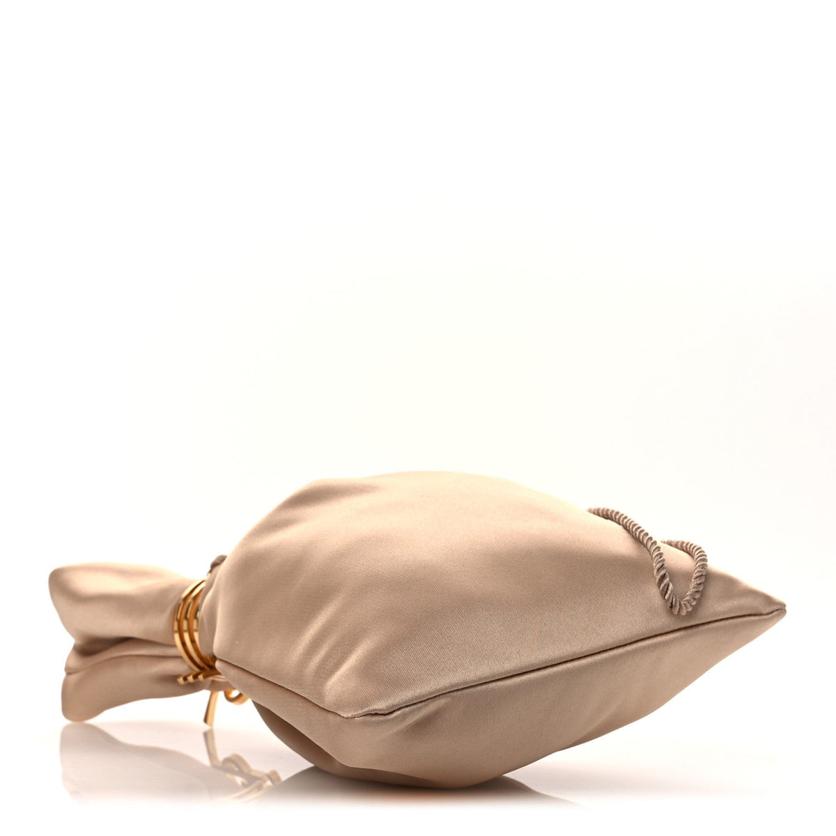 Satin Evening Pouch Nude Baby Nude Pouch