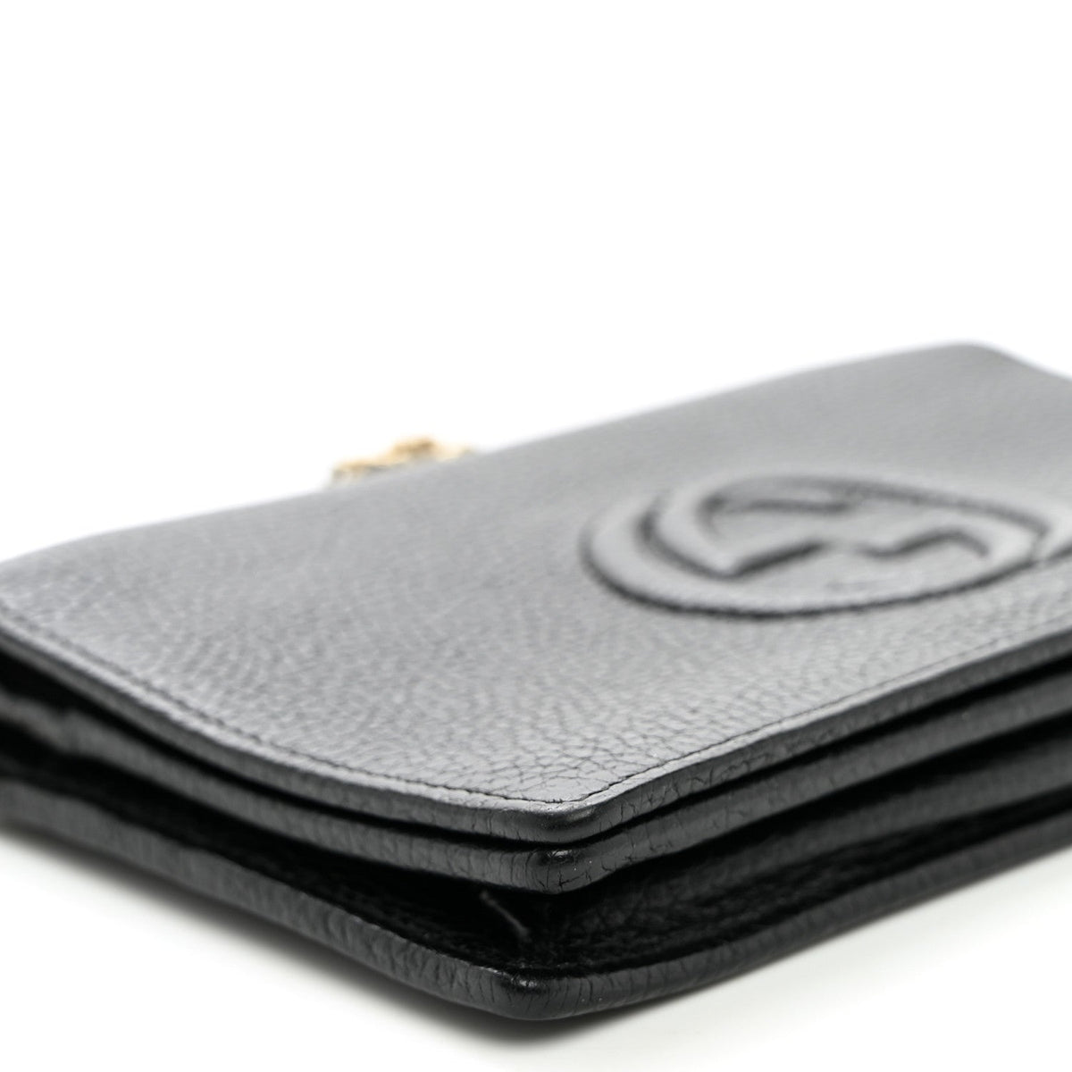 Calfskin Wallet Bag - Black