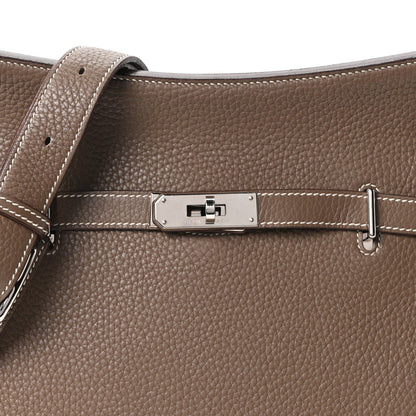 Taurillon Clemence Jypsiere 28 Etoupe Handbag
