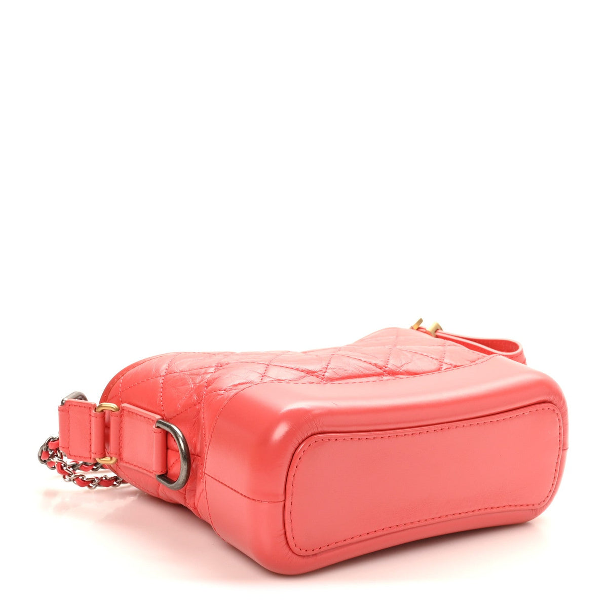 Small Quilted Calfskin Hobo Bag