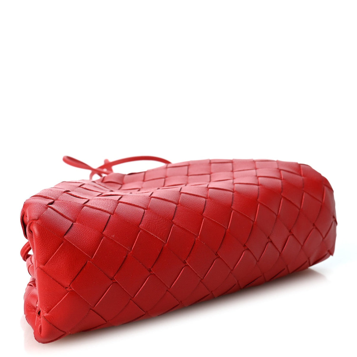 Mini Nappa Pouch - Red