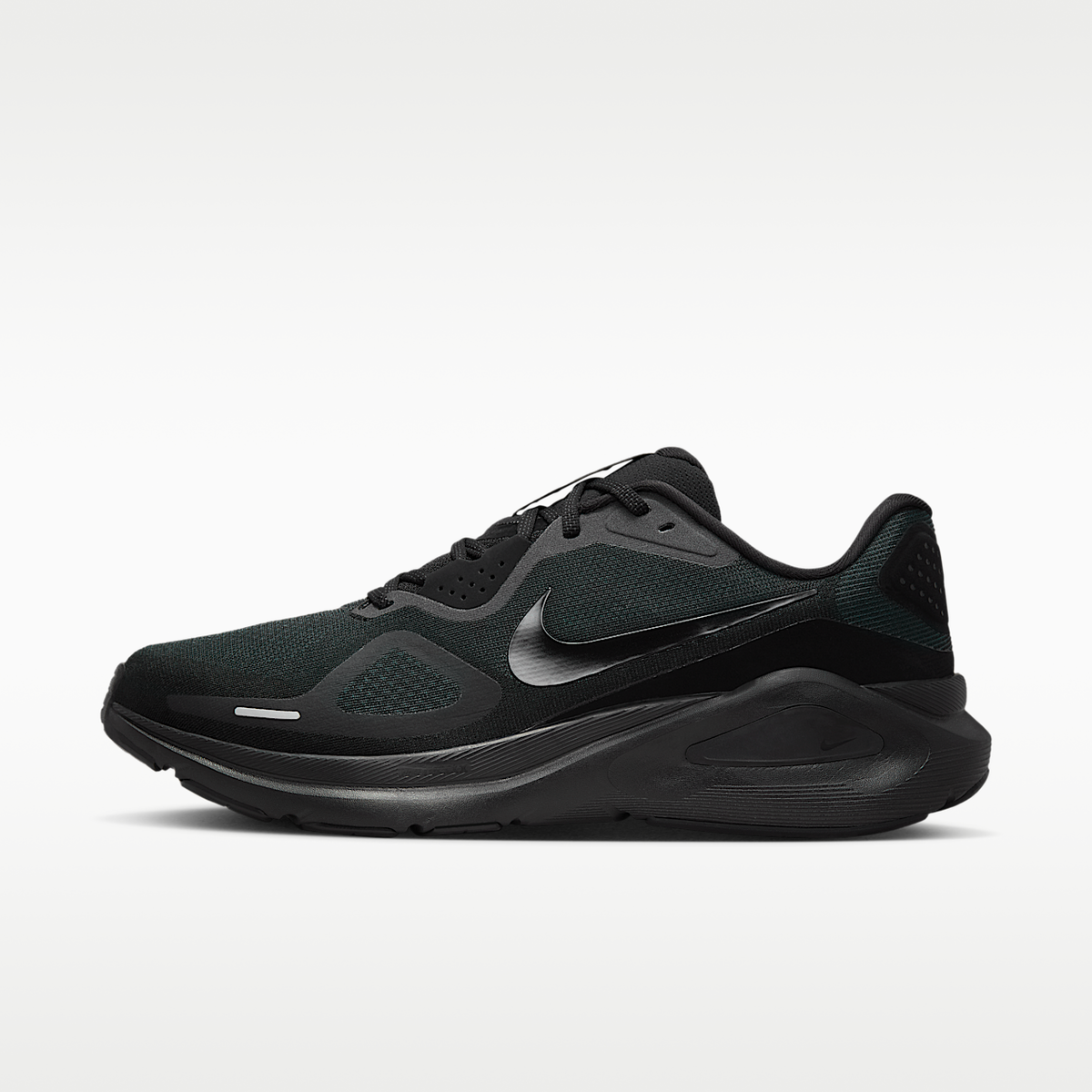 Structure 26 Men's Road Running Sneakers ReactX Foam Black/Iron Grey/Black