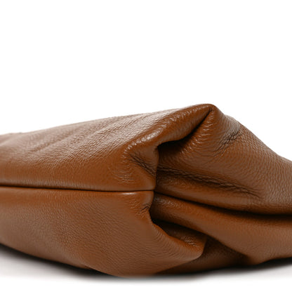 Maxi Calfskin Shoulder Bag - Brown