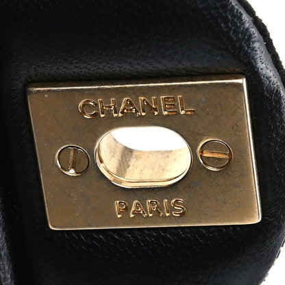 Mini Flap Shoulder Bag - Black