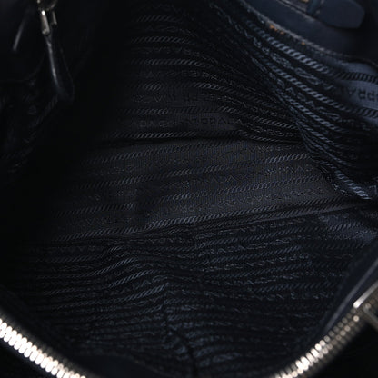 Small Nylon Tote Bag - Blue