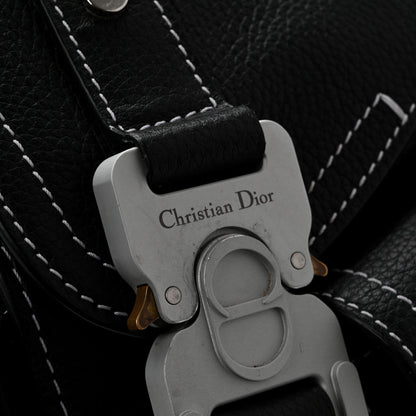 Maxi Calfskin Backpack - Black