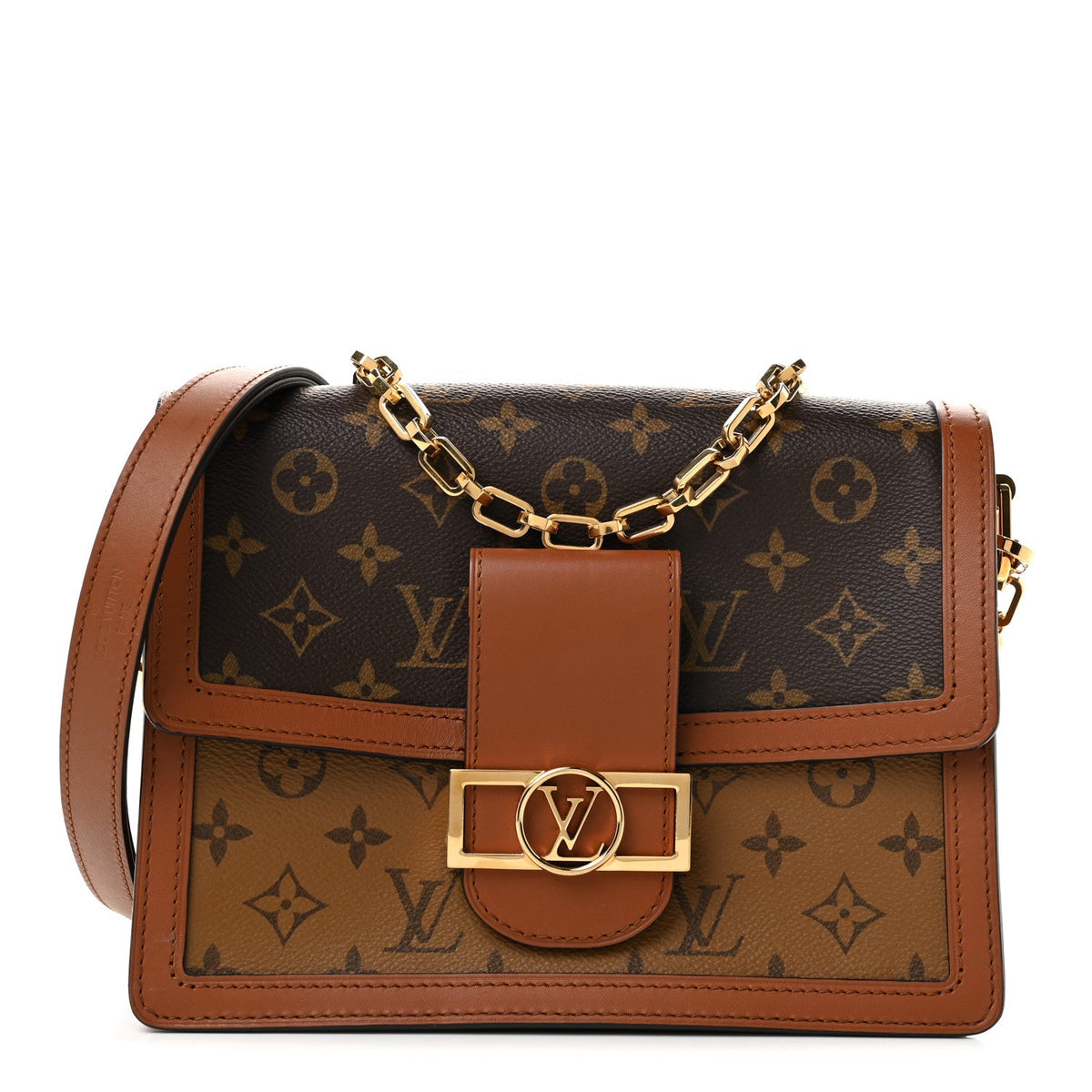Reverse Monogram Dauphine Mm Handbag