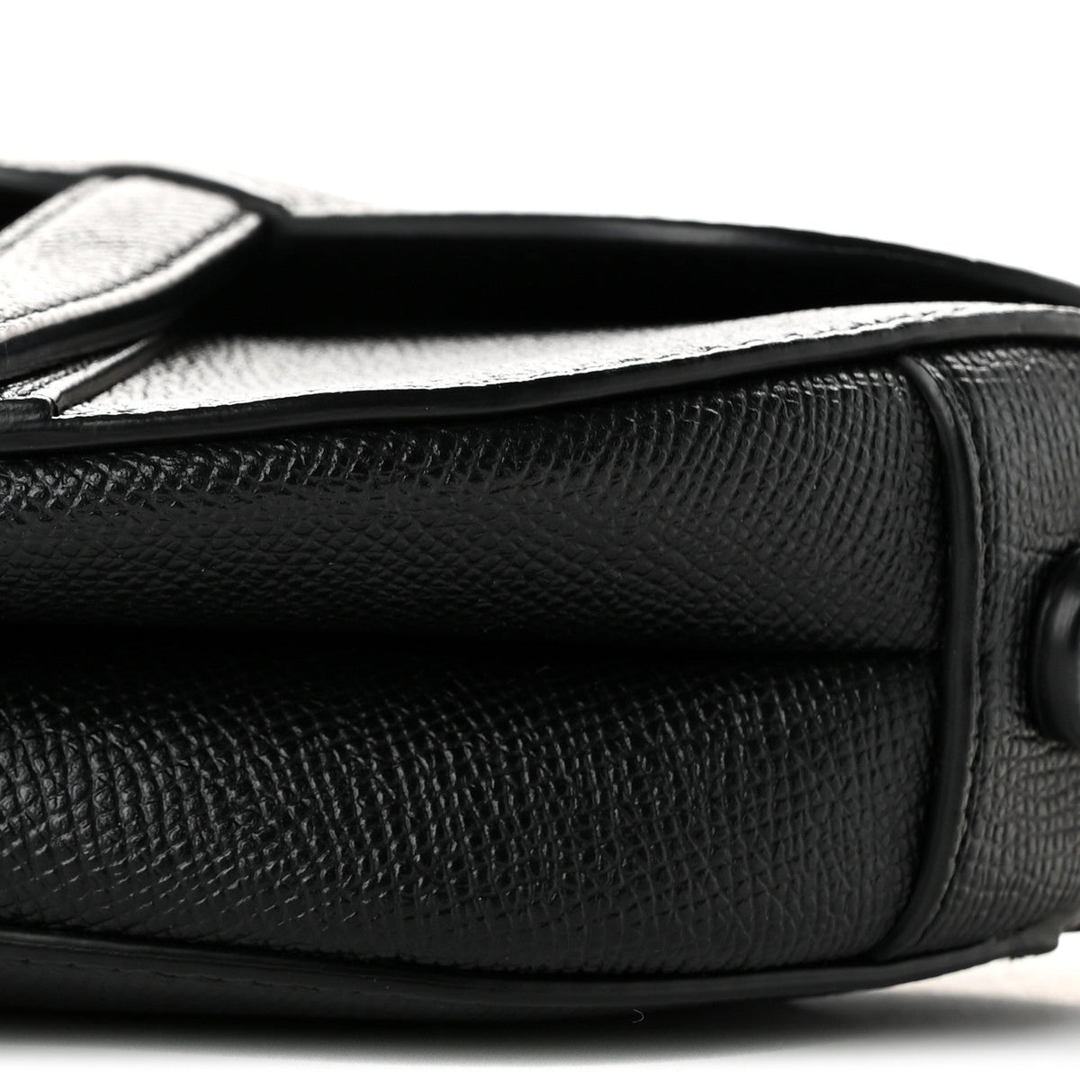 Mini Calfskin Handbag - Black