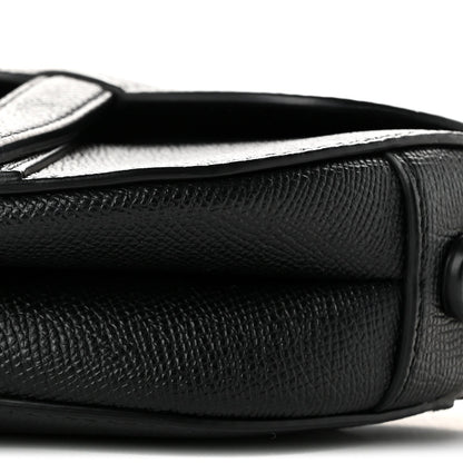 Mini Calfskin Handbag - Black