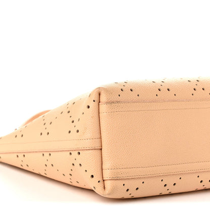 Large Calfskin Tote Bag - Beige