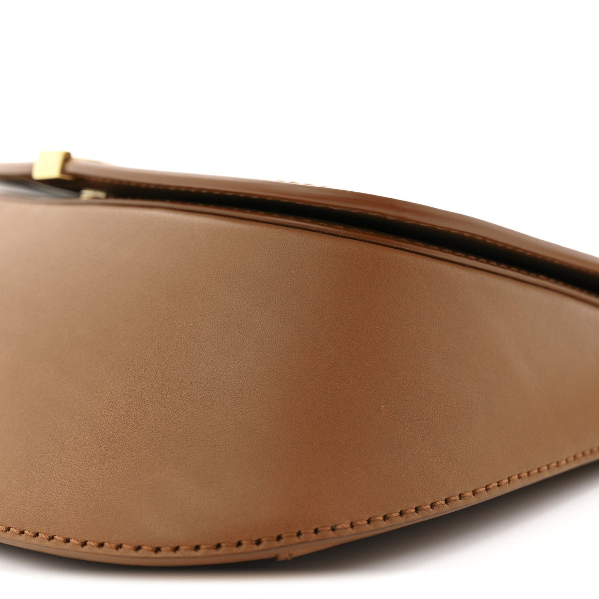 Mini Calfskin Canvas Handbag - Natural