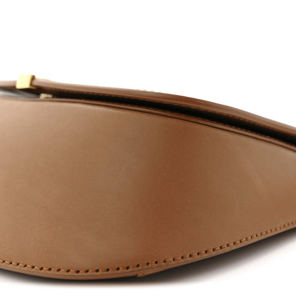 Mini Calfskin Canvas Handbag - Natural