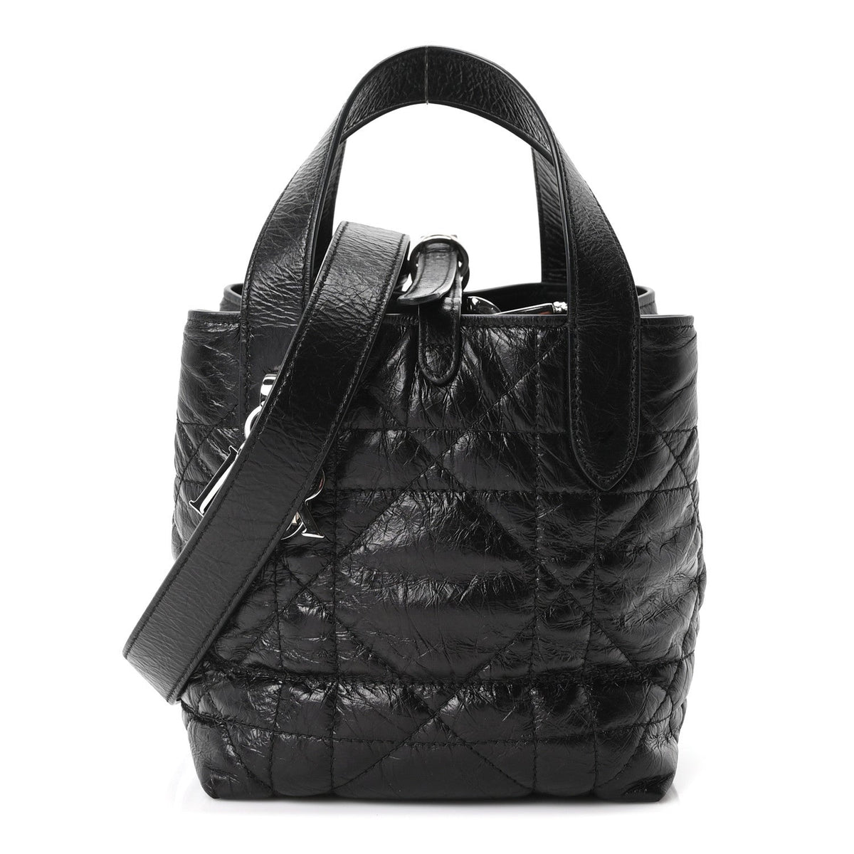 Small Calfskin Tote Bag - Black