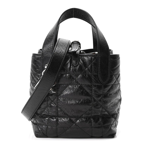 Small Calfskin Tote Bag - Black