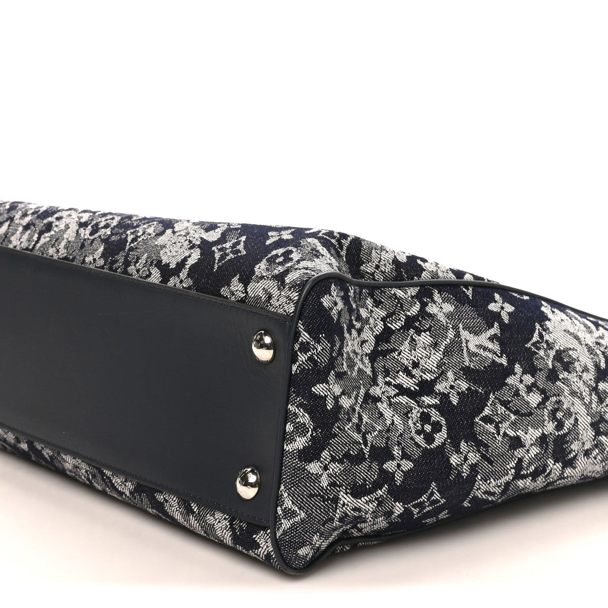 Monogram Tapestry Grand Sac Bleu Handbag