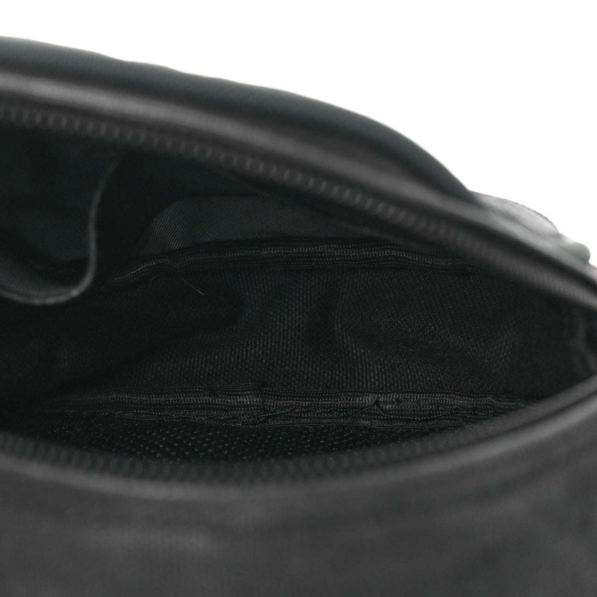Canvas Nylon Crossbody Bag - Black