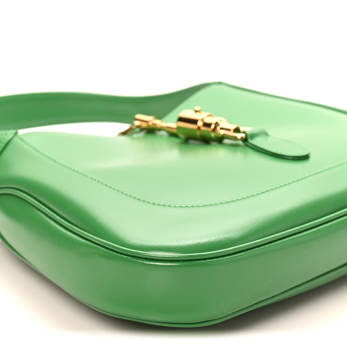Small Calfskin Hobo Bag - Green