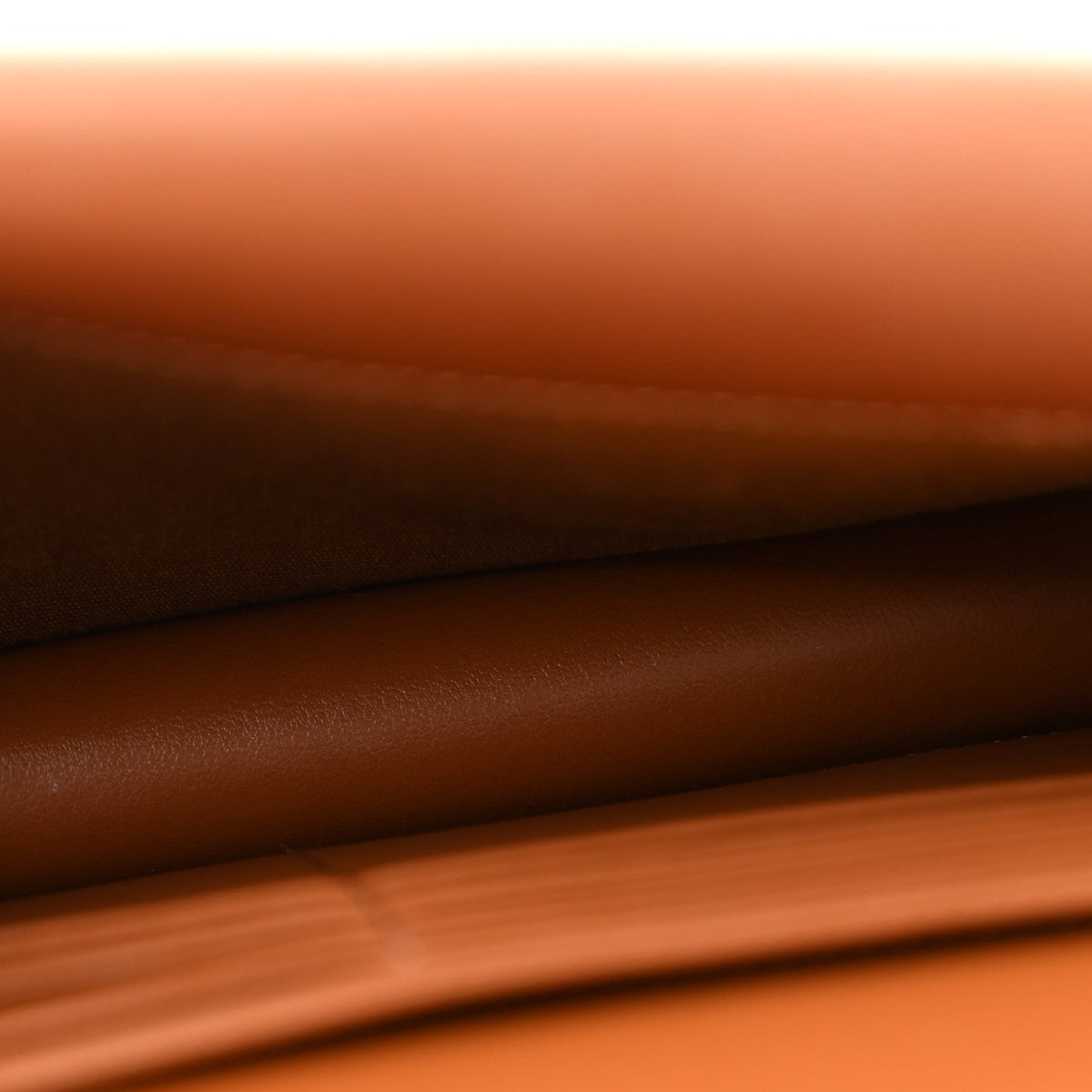 Lambskin Canvas Wallet Bag - Tan