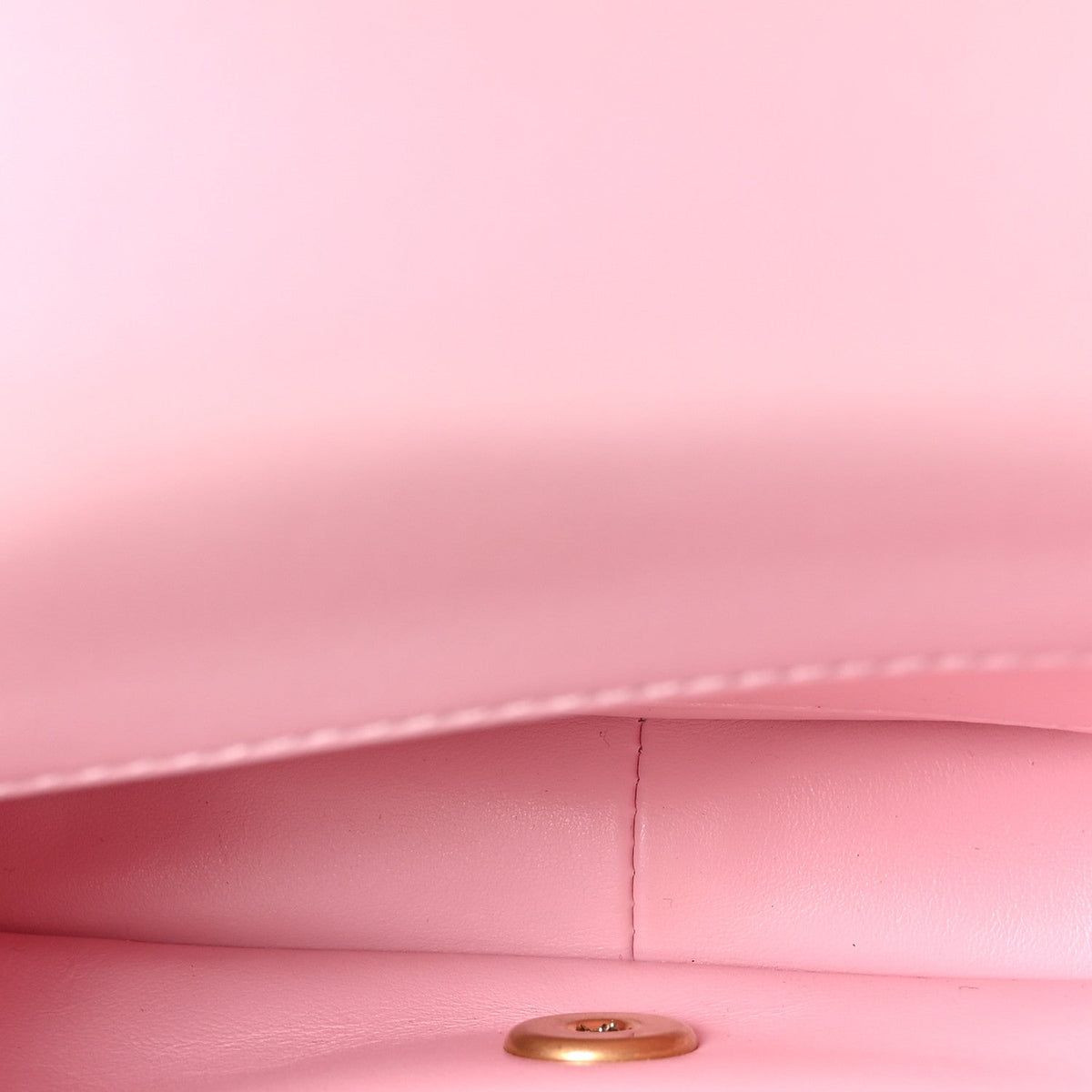 Mini Quilted Lambskin Flap Shoulder Bag - Pink
