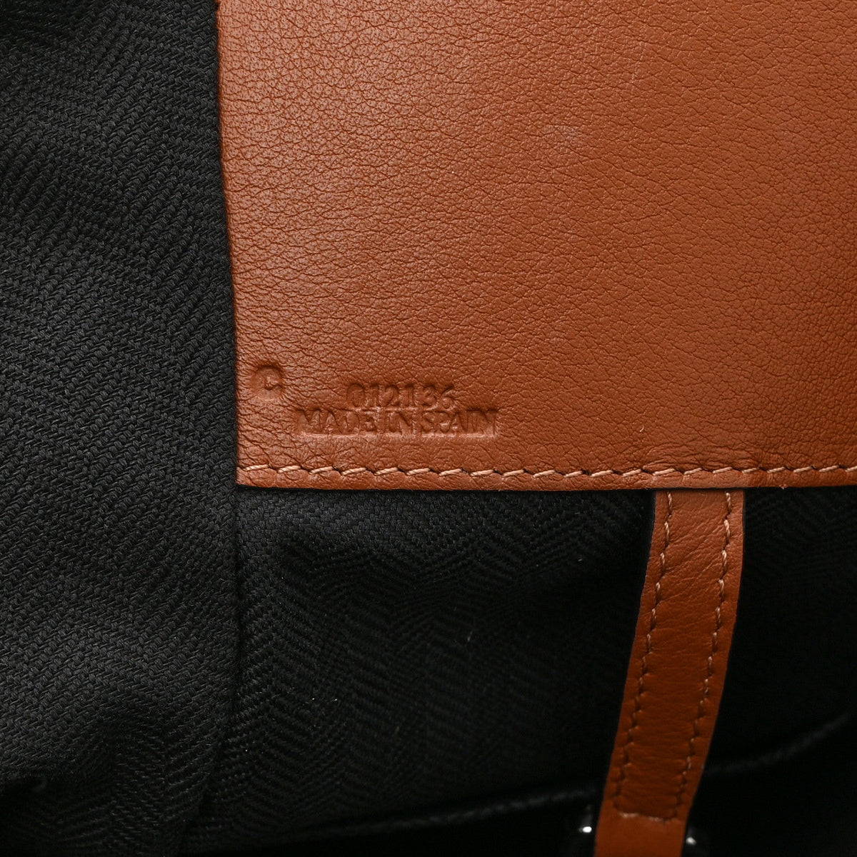 Small Calfskin Shoulder Bag - Tan