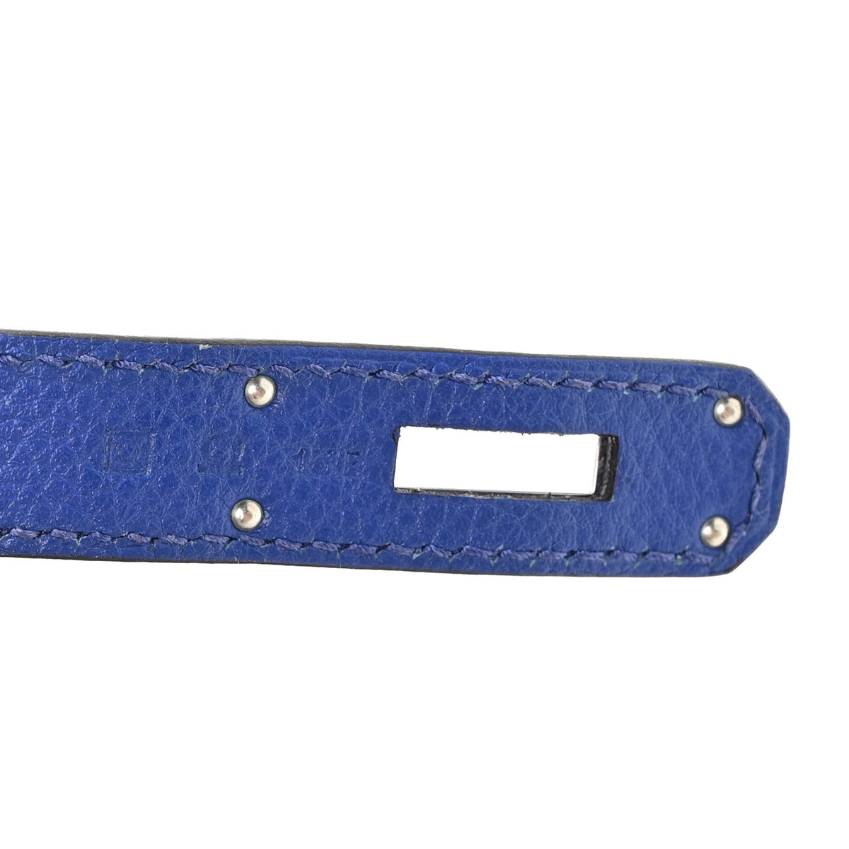 Togo Birkin 35 Bleu France Handbag