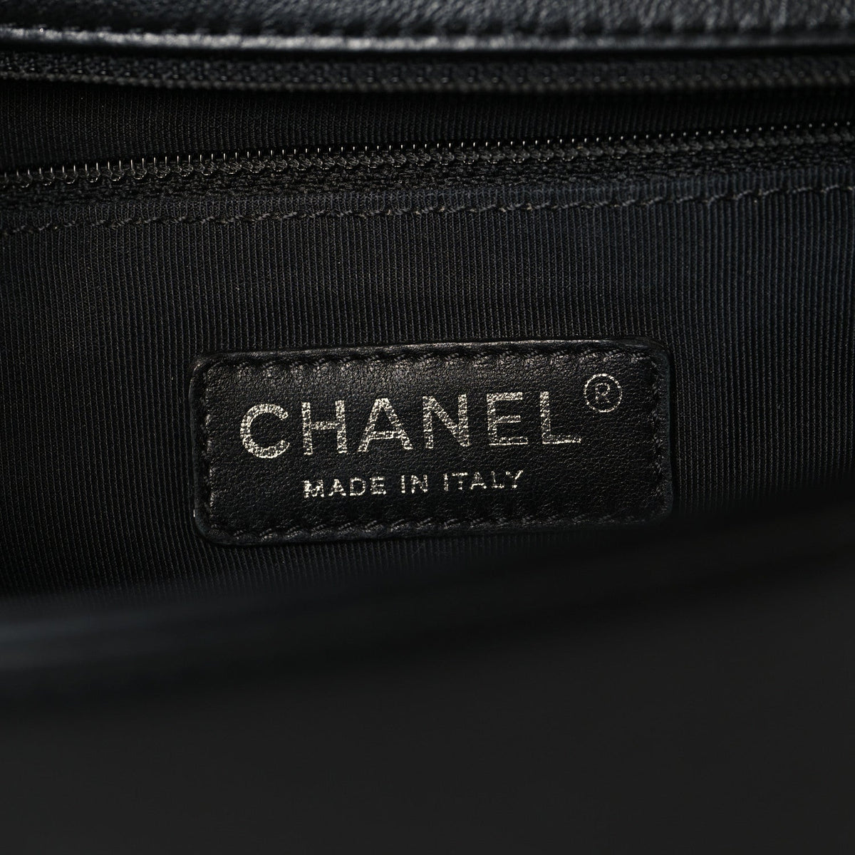 Medium Quilted Calfskin Flap Shoulder Bag - Black