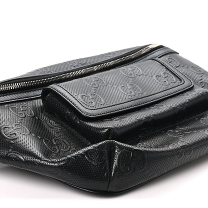 Calfskin Belt Bag - Black