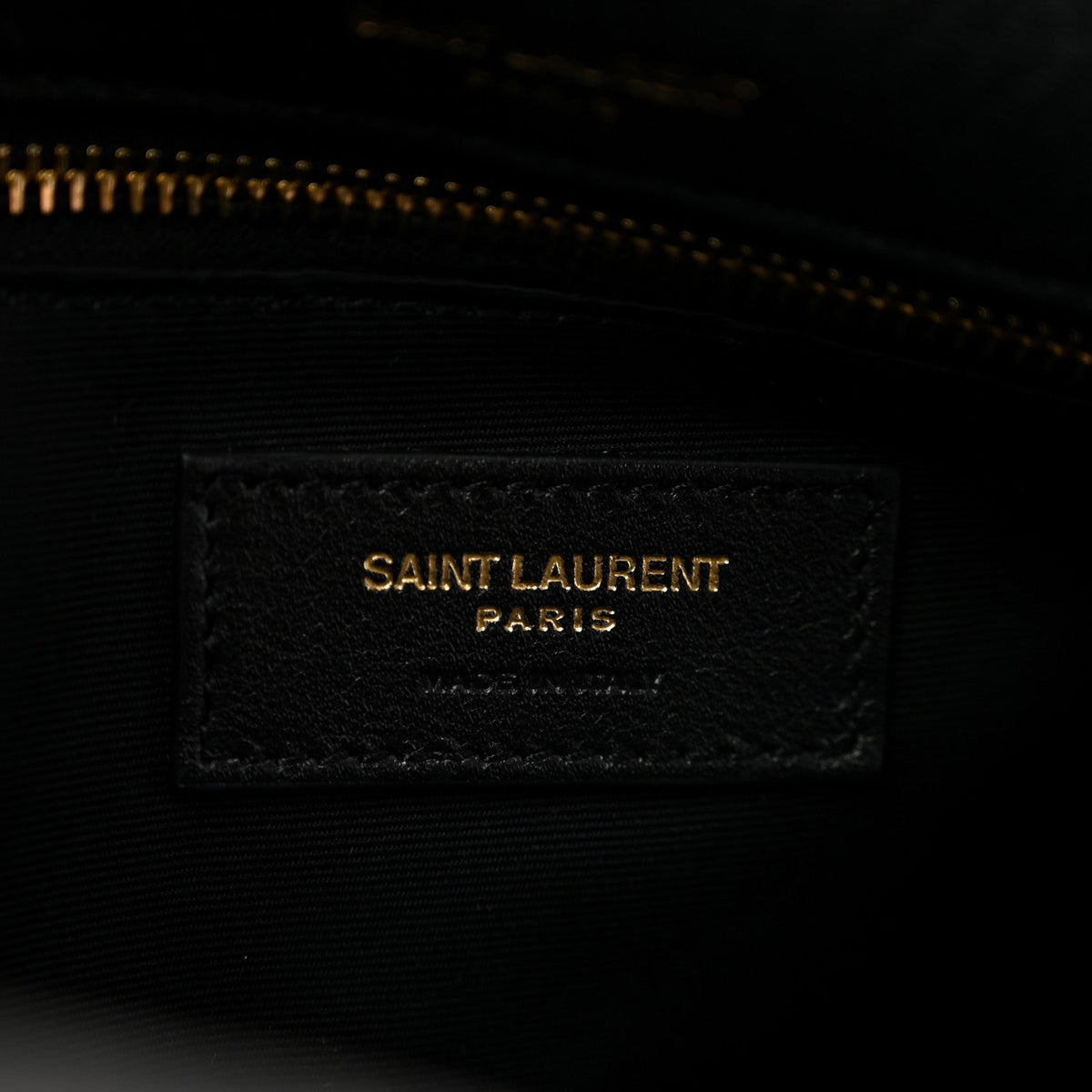 Large Lambskin Handbag - Black