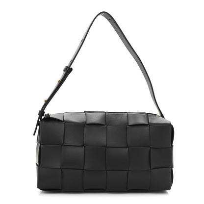 Maxi Lambskin Handbag - Black