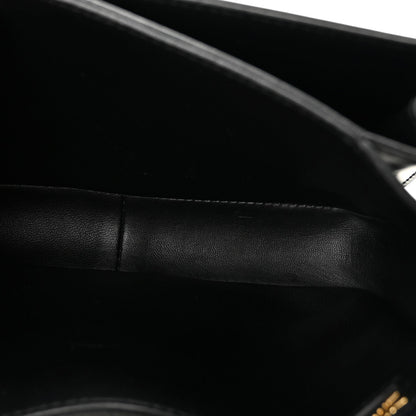 Medium Calfskin Handbag - Black