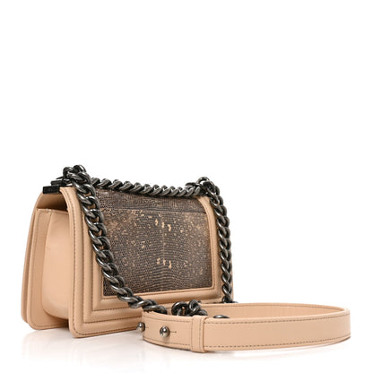 Small Calfskin Flap Shoulder Bag - Pink