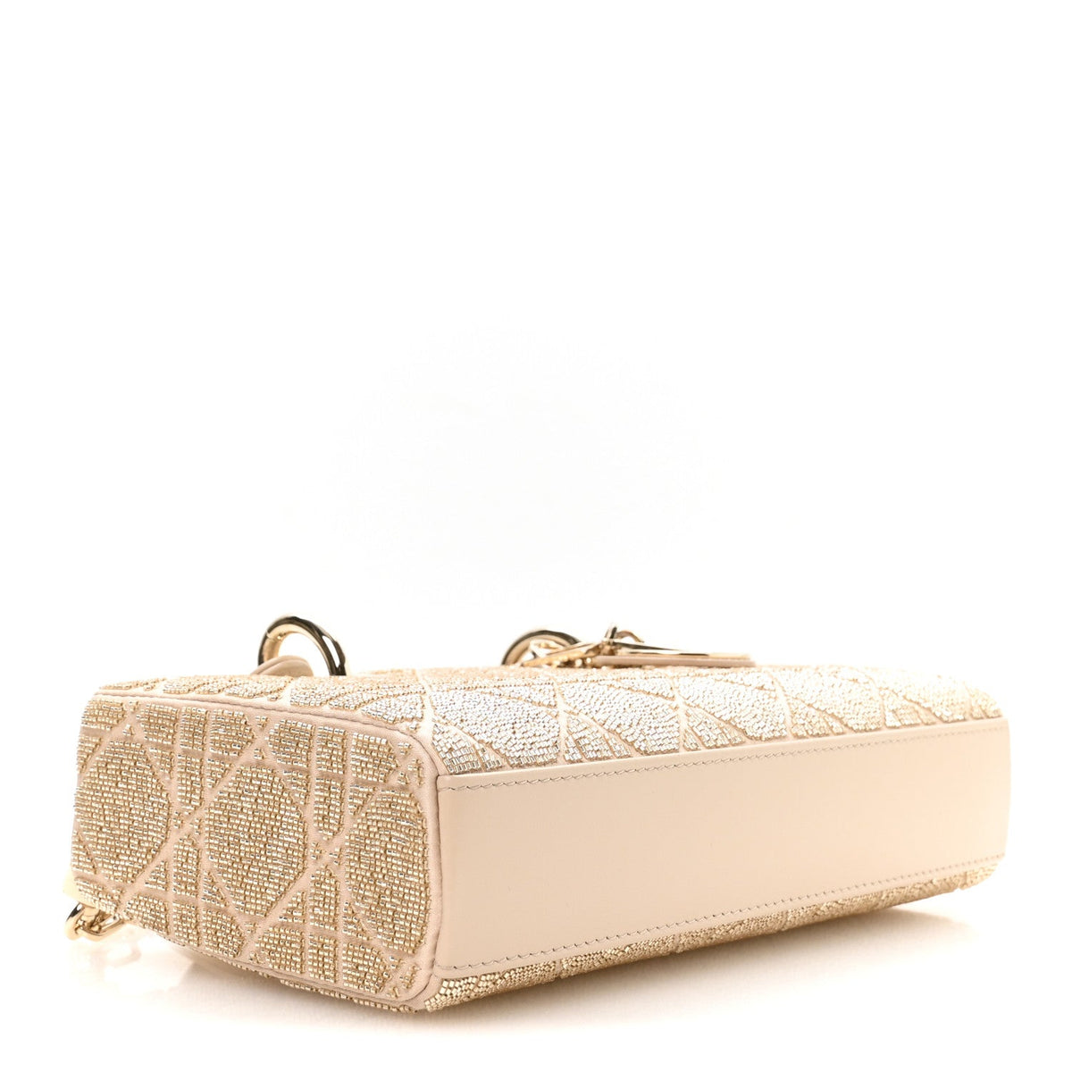 Lambskin Handbag - Red