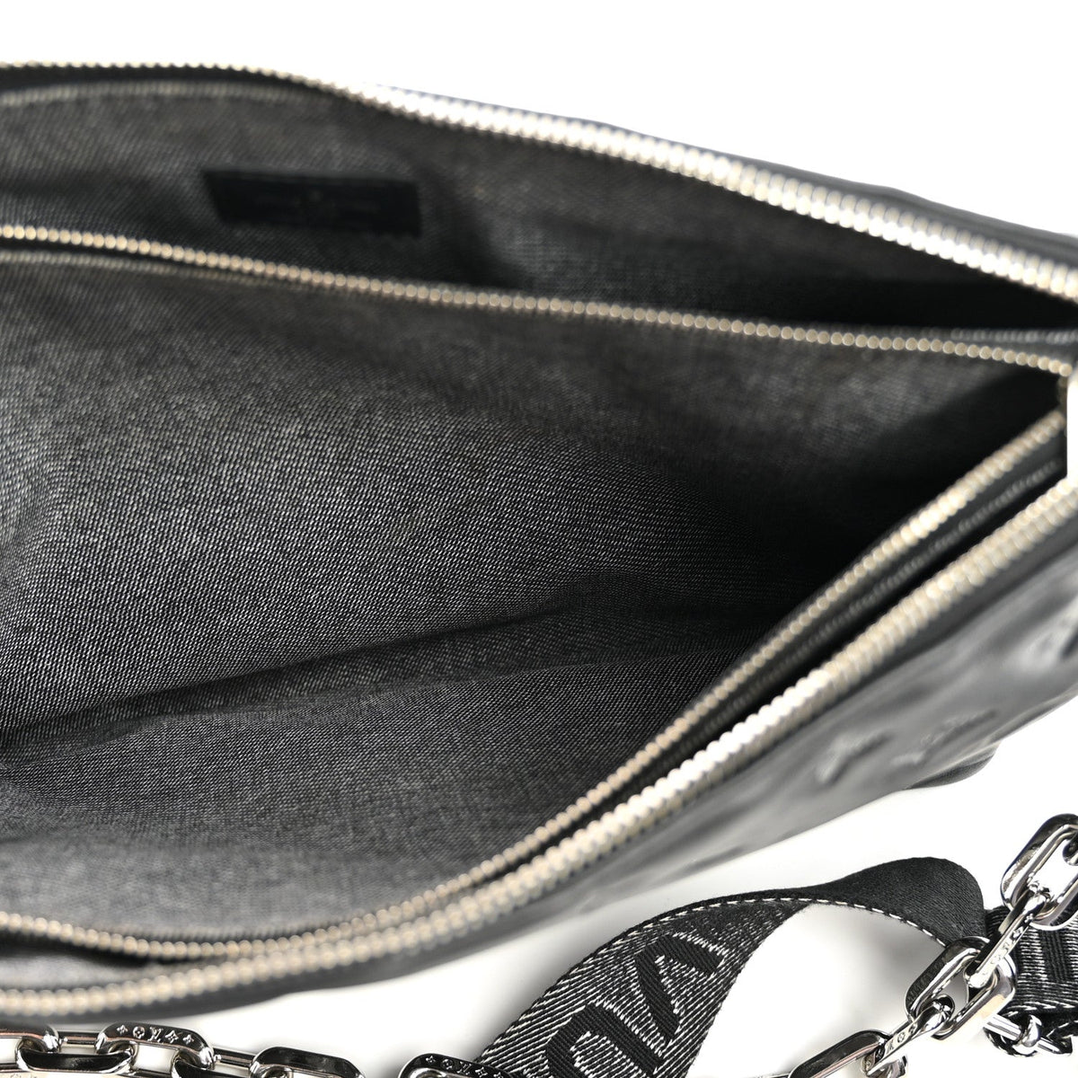 Lambskin Handbag - Black