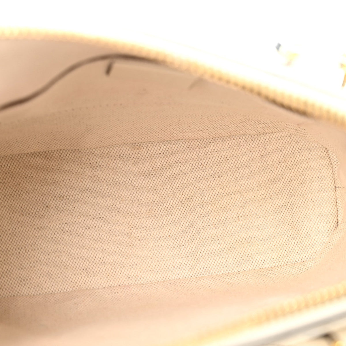 Mini Calfskin Handbag - White