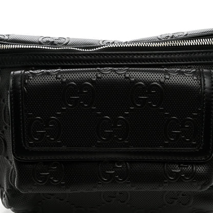 Calfskin Belt Bag - Black