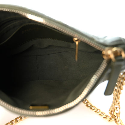 Quilted Lambskin Hobo Bag