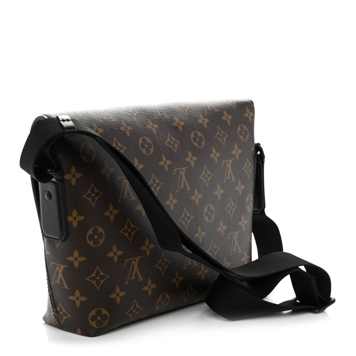 Monogram Macassar Magnetic Messenger Handbag