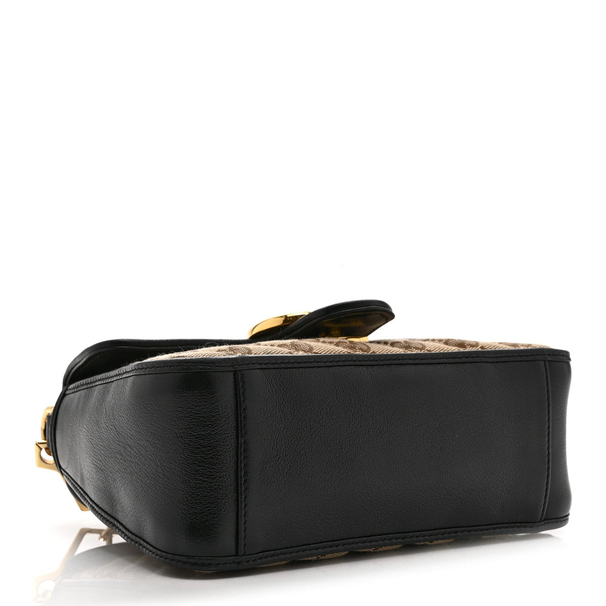 Mini Calfskin Shoulder Bag - Beige
