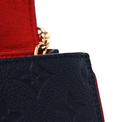 Empreinte Saint Sulpice Pm Marine Rouge Handbag