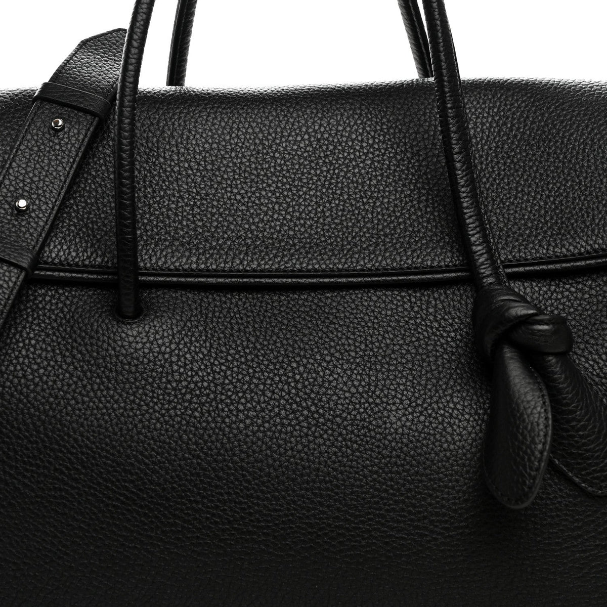 Calfskin Handbag - Black