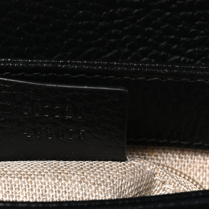 Calfskin Crossbody Bag - Black