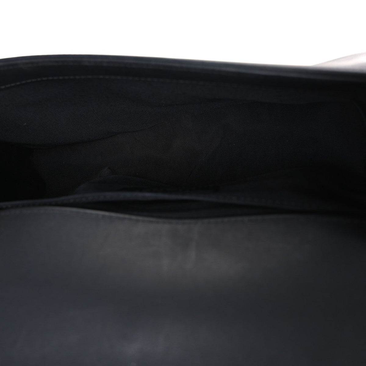 Medium Quilted Calfskin Flap Shoulder Bag - Black