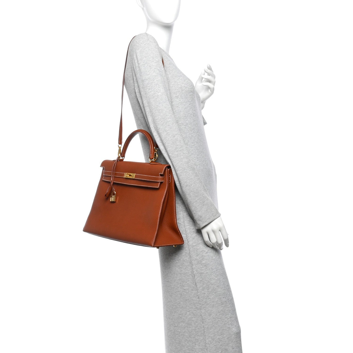 Ardennes Kelly Sellier 35 Noisette Handbag