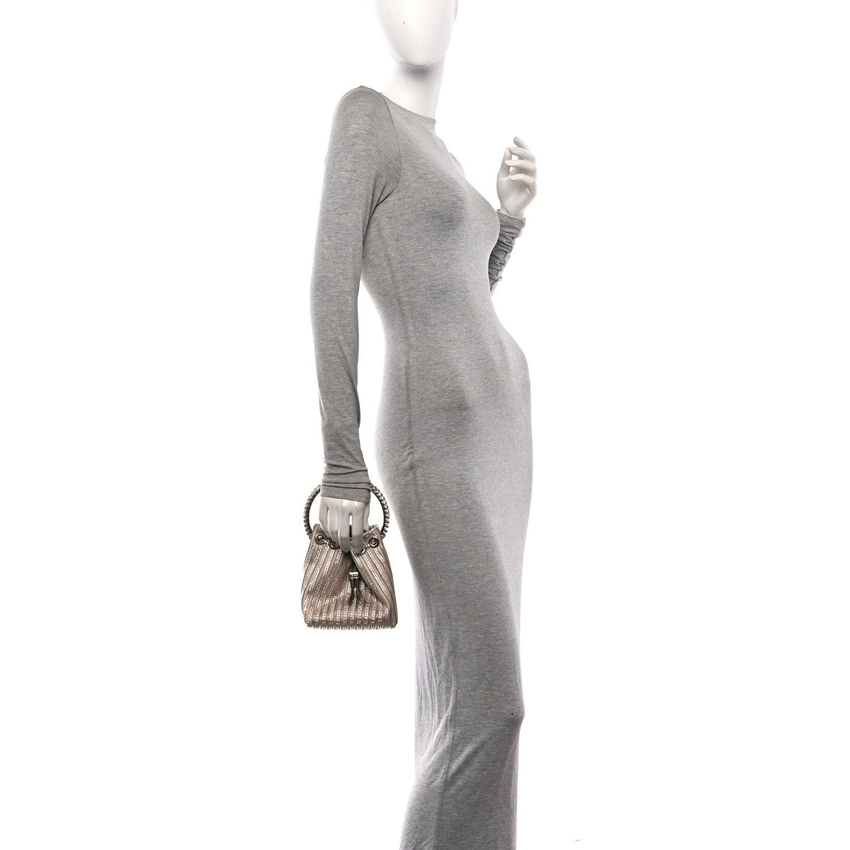 Suede Bucket Bag