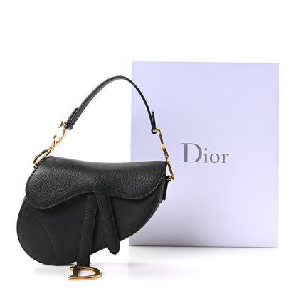 Mini Calfskin Handbag - Black